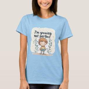 T-shirt Joli Garçon en Croissance Pas Parfait Retour à l'É