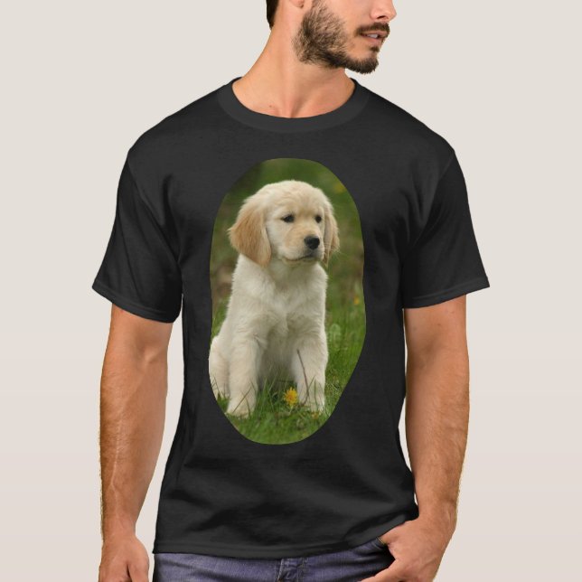 T-shirt Joli Golden Retriever Puppy   (Devant)