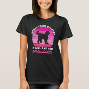 T-shirt Joli Goldendoodle Pour Filles Enfants Dames Doodle