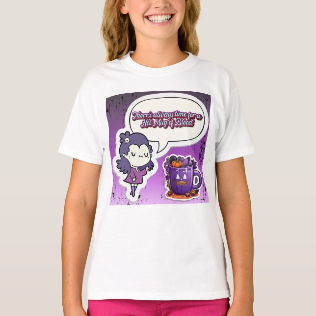 T-shirt Joli Halloween ! 👻 (Devant)
