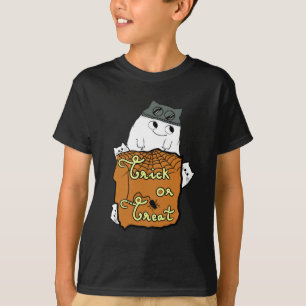 T-shirt Joli Halloween Boo - Halloween Friandise ou Farce