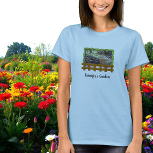 T-shirt Joli jardin plante amoureux des jardins personnel
