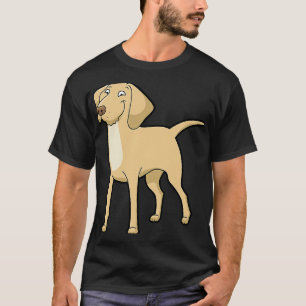 T-shirt Joli Jaune Labrador Golden Retriever Chien