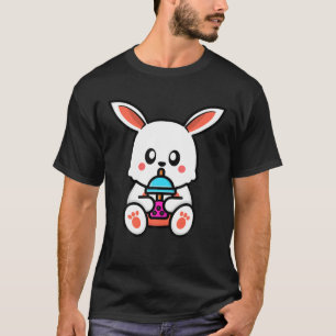 T-shirt Joli lapin Boba Tea Kawaii Présente Anime Rabbit L