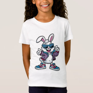 T-Shirt Joli lapin de lapin en caricature pour Amoureux de