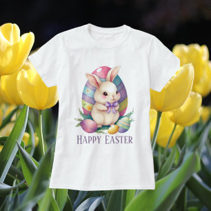 T-shirt joli lapin de Pâques ajouter du texte