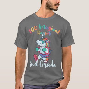 T-shirt Joli licorne 100 jours magiques d'enfants de CE1 E