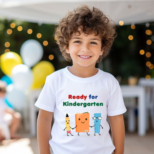 T-shirt Joli livre prêt pour la maternelle