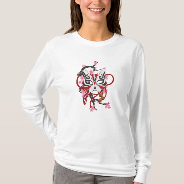 T-shirt Joli masque japonais (Devant)