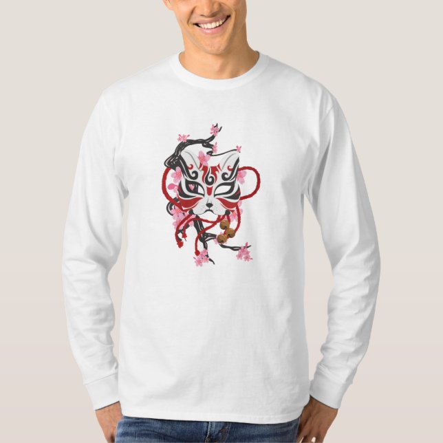 T-shirt Joli masque japonais (Devant)