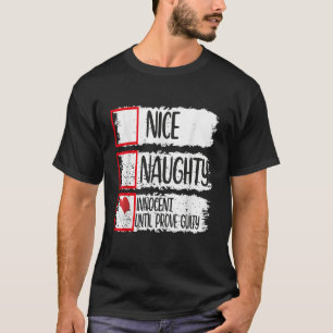 T-shirt Joli Mauvais Innocent jusqu'à preuve du contraire