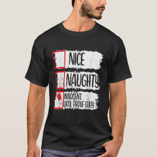 T-shirt Joli Mauvais Innocent jusqu'à preuve du contraire
