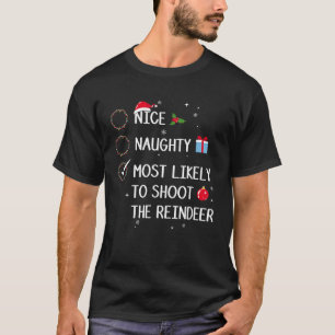 T-shirt Joli Mauvais Plus Susceptible De Tirer Sur Le Renn