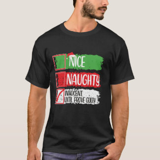 T-shirt Joli Méchant Innocent jusqu'à preuve du contraire