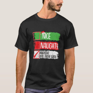 T-shirt Joli Méchant Innocent jusqu'à preuve du contraire