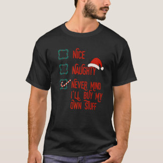 T-shirt Joli Méchant On S'en Fout Je M'achèterai Mes Affai