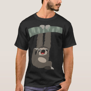 T-shirt Joli mélange de fentes de dessin animé à partir d'