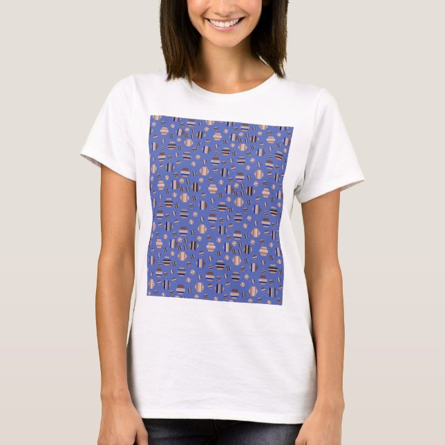 T-shirt Joli Motif d'été (Devant)