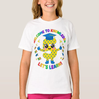 T-shirt Joli Numéro 5 Bienvenue dans la Connaissance Appre