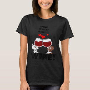 T-shirt Joli ours brun lapin lapin lapin lapin lapin lapin