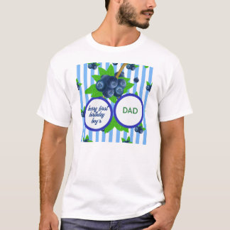 T-shirt Joli Papa de Garçon pour son Premier Anniversaire