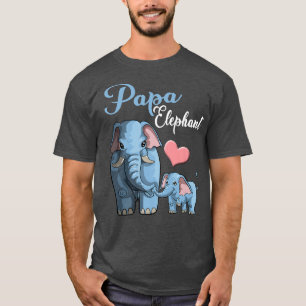 T-shirt Joli papa Elephant Grossesse Faire-part Baby Show