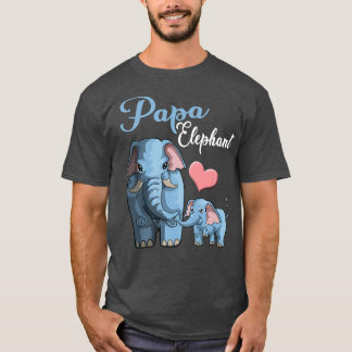 T-shirt Joli papa Elephant Grossesse Faire-part Baby Show