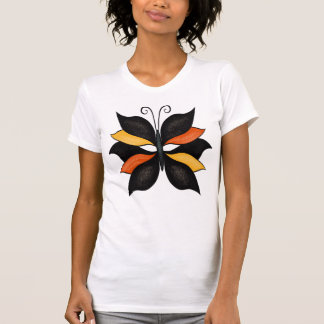T-shirt Joli papillon Art Abstrait