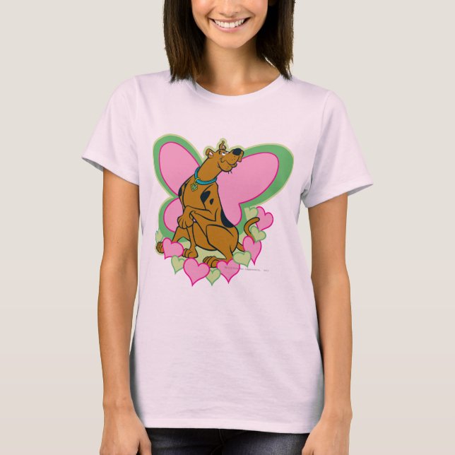 T-shirt Joli Papillon Scooby-Doo (Devant)