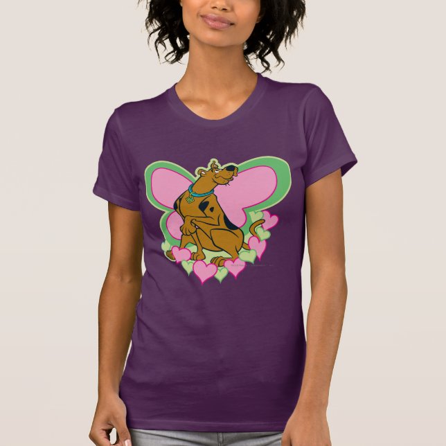 T-shirt Joli Papillon Scooby-Doo (Devant)