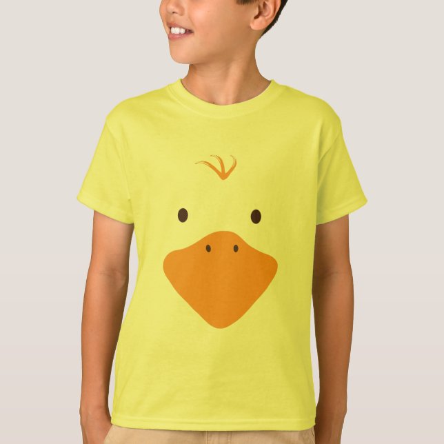 T-shirt Joli Petit Visage Ducky (Devant)