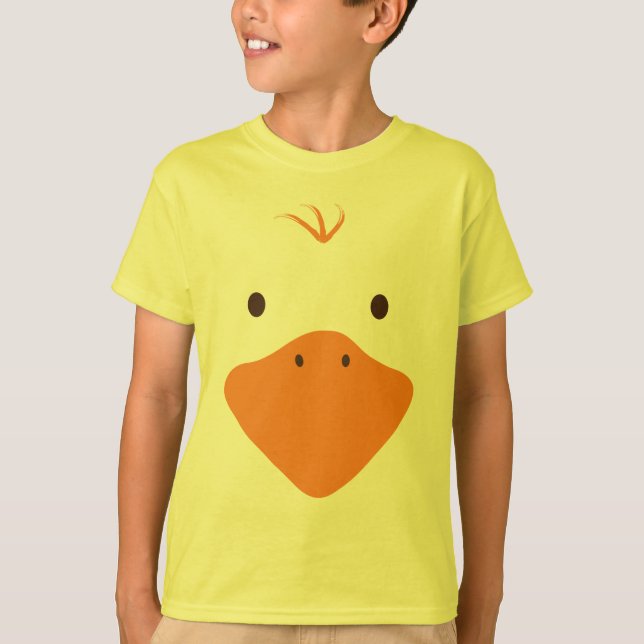 T-shirt Joli Petit Visage Ducky (Devant)