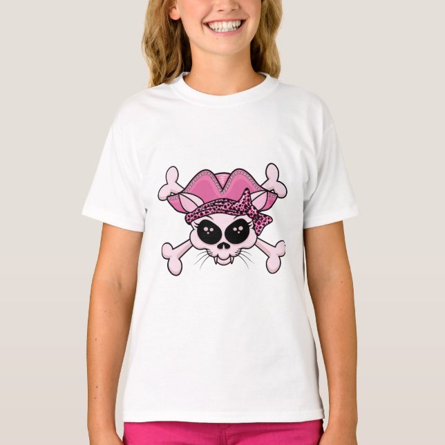 T-shirt Joli Pirate Kitty (Devant)