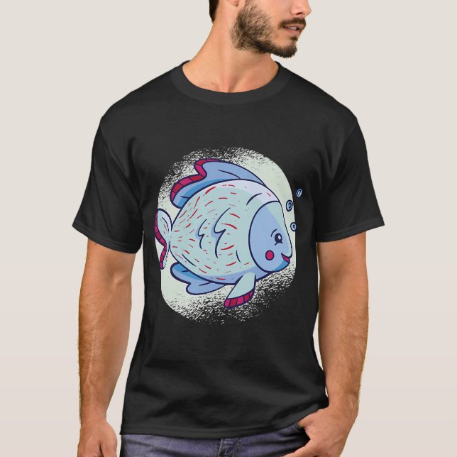 T-shirt joli poisson (Devant)