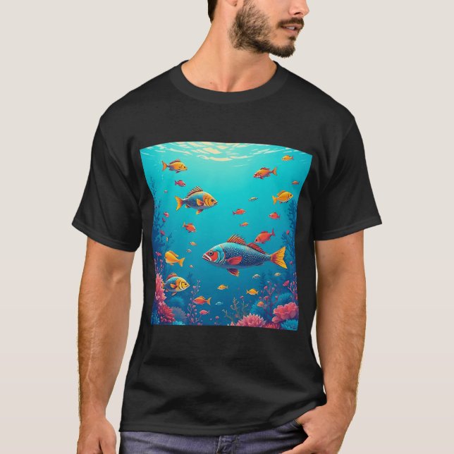 T-shirt Joli poisson (Devant)