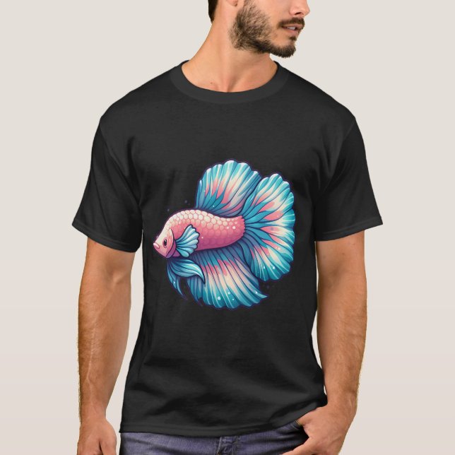 T-shirt Joli poisson Betta (Devant)