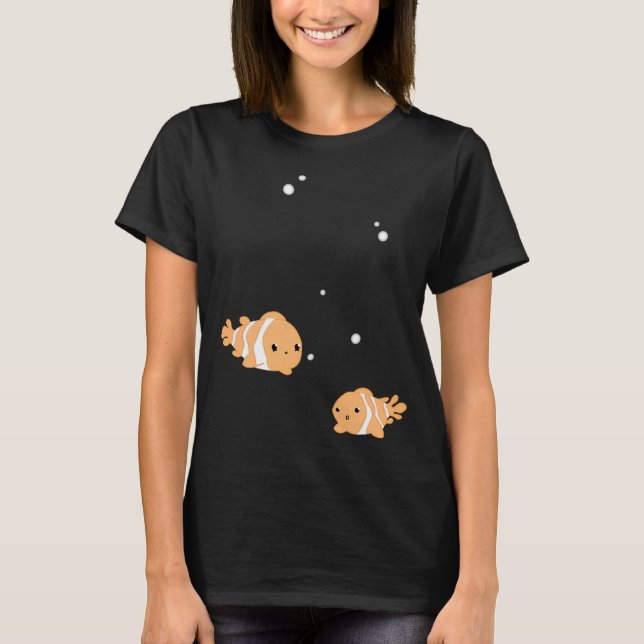 T-shirt Joli poisson clown (Devant)