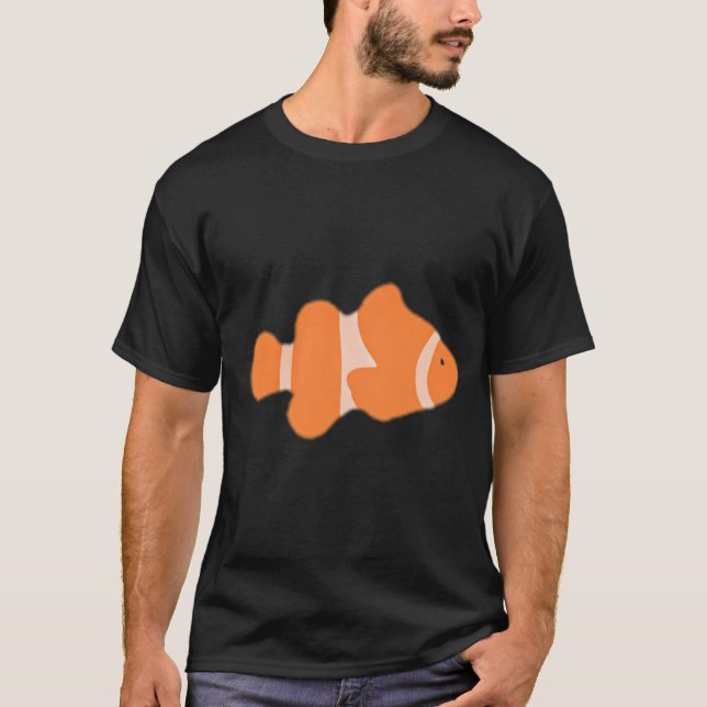 T-shirt Joli poisson clown (Devant)