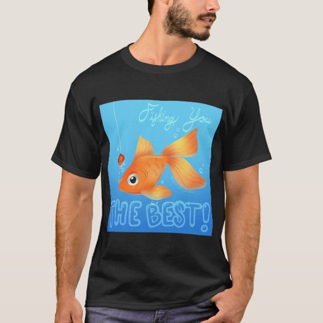 T-shirt Joli poisson-globe (Devant)