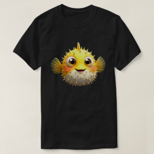T-shirt Joli Poisson-globe Facile Halloween