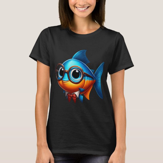 T-shirt Joli poisson néon Tetra (Devant)