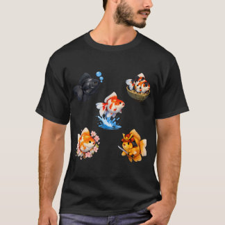 T-shirt Joli poisson rouge