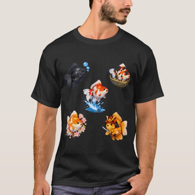 T-shirt Joli poisson rouge (Devant)