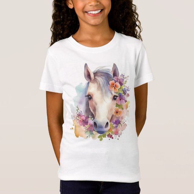 T-Shirt Joli poney #1 (Devant)