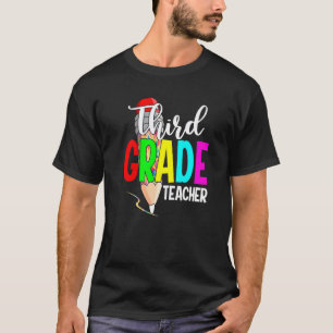 T-shirt Joli premier jour de professeur de 3e année élèves