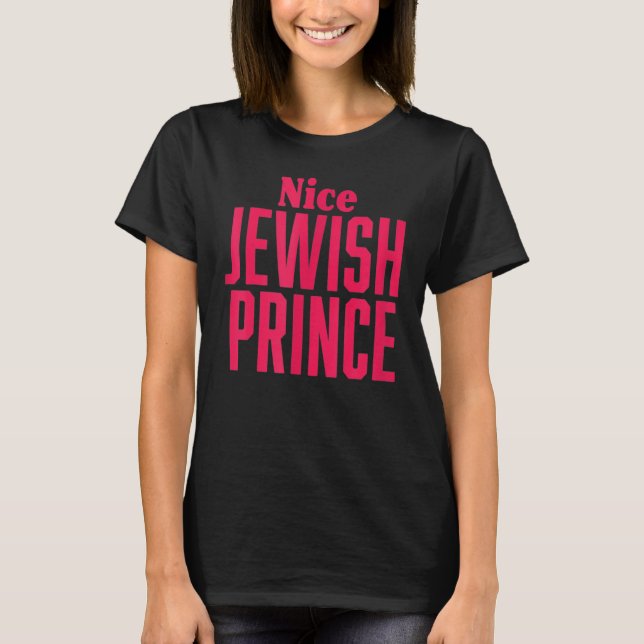 T-shirt Joli Prince Juif Joyeux Hanoukka Prince (Devant)