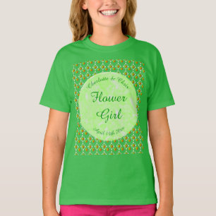 T-shirt Joli Printemps Mariage Pomme fleur et Pommes