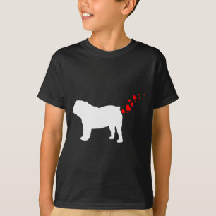 T-shirt Joli propriétaire de Bulldog anglais Saint-Valenti