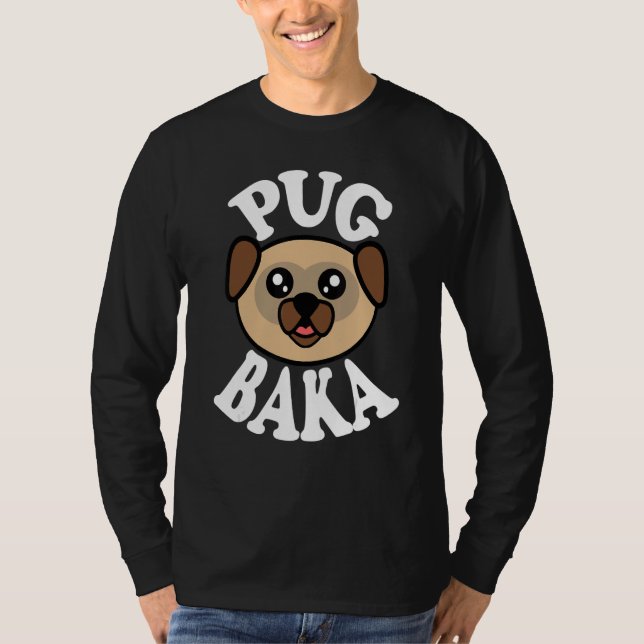 T-shirt Joli Pug Baka (Devant)