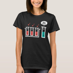 T-shirt Joli rack